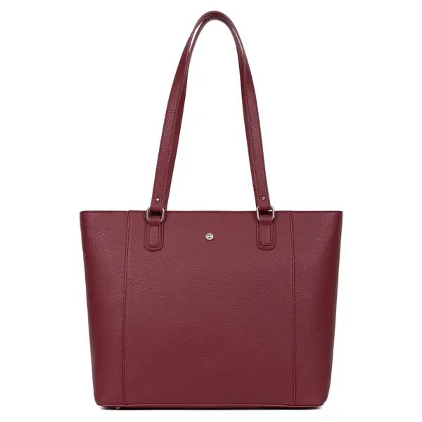 Dámska elegantná kabelka Hexagona Maya - vínová
