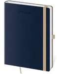 Týdenní diář 2026 B6 Flexies tmavě modrý s poutkem