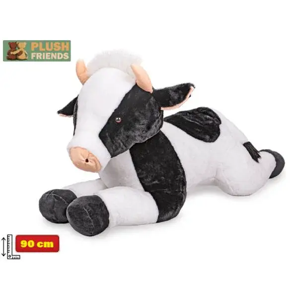 Plush Friends kráva plyšová 90cm ležící