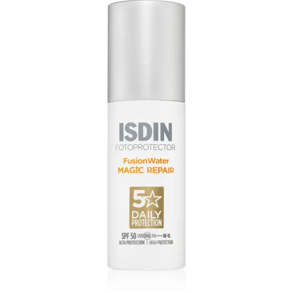 ISDIN Fotoprotector FusionWater Magic Repair ochranný fluid proti slunečnímu záření SPF 50 50 ml