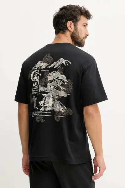 Tričko Columbia CSC Heritage pánské, černá barva, s potiskem, 2090871