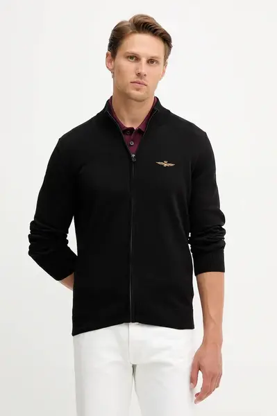 Bavlněný kardigan Aeronautica Militare