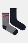 Ponožky Tommy Hilfiger 2-pack tmavomodrá barva, 701236502