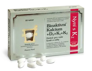 Pharma Nord Bioaktivní Kalcium+d3+k1+k2 Tbl.60