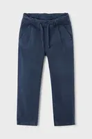 Detské nohavice Mayoral chinosy jogger tmavomodrá farba, jednofarebné, 4561