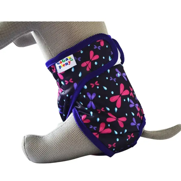 GaGa's pleny Kalhotky pro psy Motýl M