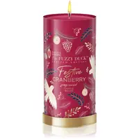 Baylis & Harding The Fuzzy Duck Winter Wonderland vonná svíčka ve skle Cranberry 390 g