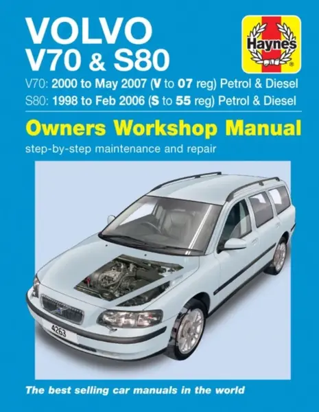 Volvo V70 / S80 Petrol & Diesel (98 - 07) Haynes Repair Manual - Haynes Publishing