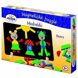 Magnetické puzzle Medvědi v krabici
