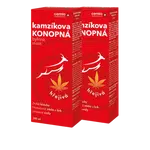 Cemio Kamzíkova konopná bylinná mast hřejivá, 2 × 200 ml