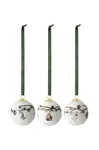 Sada vánočních ozdob Kähler Christmas Bauble 3-pack
