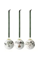 Sada vánočních ozdob Kähler Christmas Bauble 3-pack