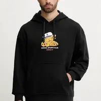 Bavlněná mikina adidas Originals Graphic Lo Hd pánská, černá barva, s kapucí, s potiskem, JW0166