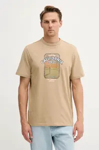 Bavlněné tričko Guess PANORAMA