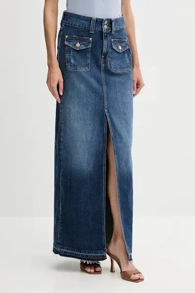 Džínová sukně Guess SKYLA