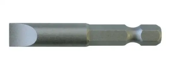 Bit plochý, úchyt 1/4", délka 50 mm, prodloužený, různé velikosti - JONNESWAY Varianta: 5x50 mm