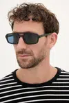 Sluneční brýle Emporio Armani pánské, černá barva, 0EA4240U
