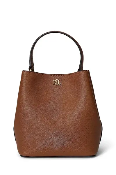 Kožená kabelka Lauren Ralph Lauren