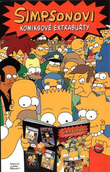 Simpsonovi Komiksové extrabuřty - Matt Groening