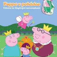 Zábava se třpytivými samolepkami Prasátko Peppa