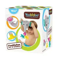 YOOKIDOO Slon do vany šedý