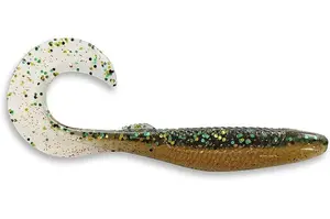 Rapala gumová nástraha crushcity the curl perch - 9,2 cm 4 g 8 ks