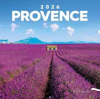 Nástěnný poznámkový kalendář Provence 2026