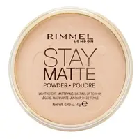 RIMMEL LONDON Stay Matte Kompaktní pudr 005 Silky Beige 14 g