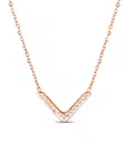 Amelora Rose Gold Necklace