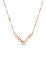 Amelora Rose Gold Necklace