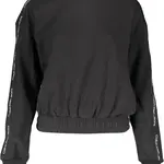 CALVIN KLEIN SWEATSHIRT WITHOUT ZIP WOMAN BLACK