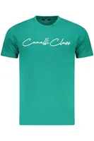 Zelené tričko Cavalli Class s krátkym rukávom