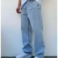 28721 Dewberry Baggy Mens Jeans-BLUE
