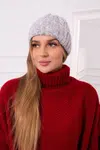 marka niezdefiniowana Čiapka s otočením nahor Ariana K299 sivá