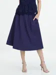 Dark blue women's knee-length skirt ORSAY - Women's