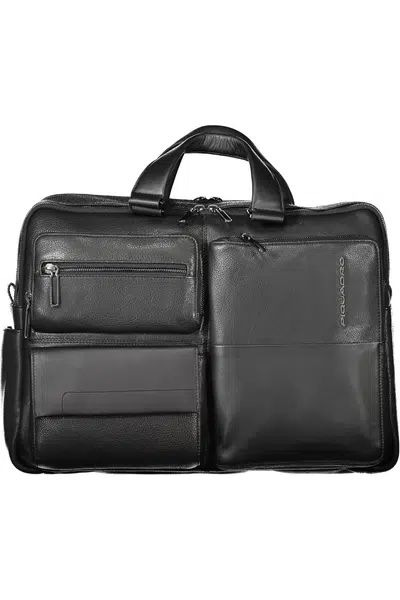 PIQUADRO MEN'S BRIEFCASE BLACK