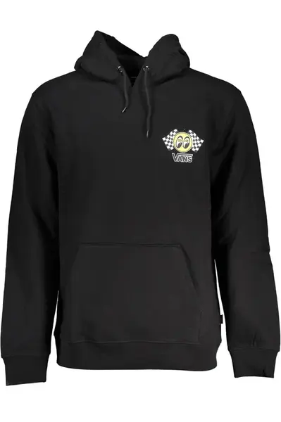 Čierna mikina VANS s kapucňou