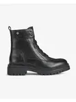 Black women's leather shoes Geox Iridea - Women's