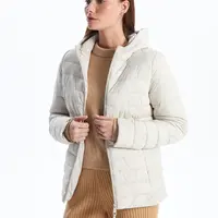 LC Waikiki Women's Hooded Plain Puffer Coat