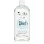 Delia Cosmetics Clean Skin micelární voda s hydratačním účinkem 500 ml