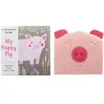 Almara Soap My Happy Pig ručně vyráběné mýdlo s vůní hrušky pro děti 100 g