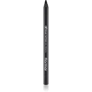 flormar Extreme Tattoo Gel Pencil voděodolná gelová tužka na oči odstín 06 Onyx 1.2 g