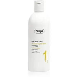 Ziaja Plant Essentials Banana Flower vyživující šampon pro poškozené vlasy 400 ml