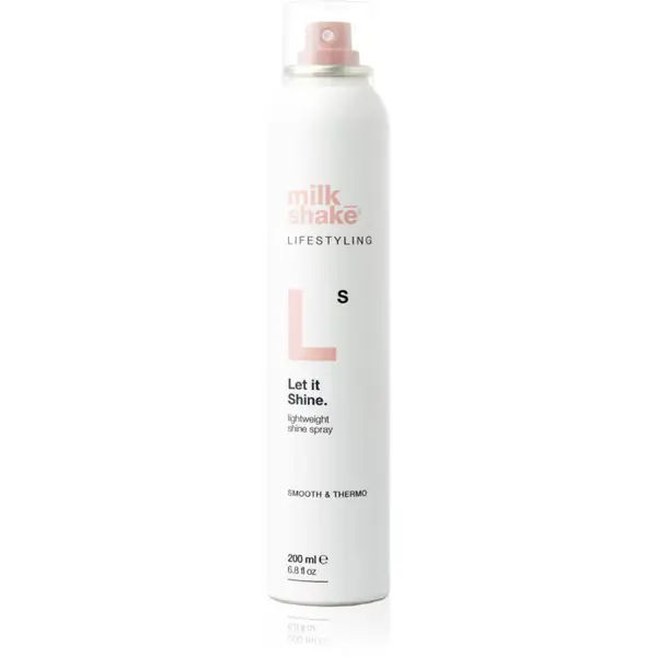 milk_shake® Lifestyling Let it shine sprej pro lesk 200 ml