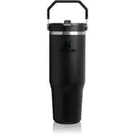 Stanley IceFlow™ Flip Straw Tumbler nerezová láhev na vodu Black 2.0 890 ml