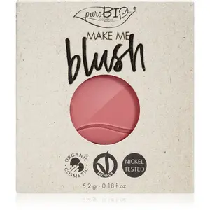 puroBIO Cosmetics Long-lasting Blush Refill dlouhotrvající tvářenka náplň 5.2 g