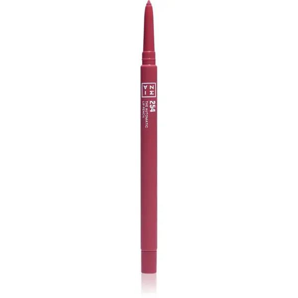 3INA The Automatic Lip Pencil konturovací tužka na rty odstín 254 - Red pink 0.35 g