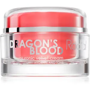 Rodial Dragon's Blood Velvet Cream pleťový krém s kyselinou hyaluronovou pro suchou pleť 50 ml