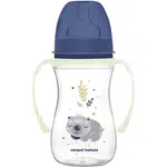 Canpol babies EasyStart Sleepy Koala 240 ml kojenecká láhev 3 m+ Blue 240 ml
