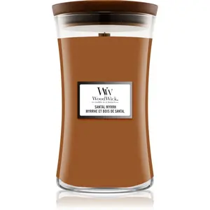 Woodwick Santal Myrrh vonná svíčka 610 g